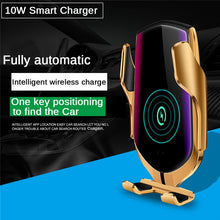Load image into Gallery viewer, Smart Phone Holder + Fast Wireless Charger + GPS Locator + Infrared Sensors + Bluetooth + Automatic Smart Induction Clamping + Power Protection - Mega Discount Store Ghana