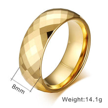 Load image into Gallery viewer, Fashion Jewelry Exquisite Tungsten Steel Multi-section Gold Ring - Mega Discount Store Ghana