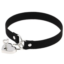 Load image into Gallery viewer, Simple Punk Style Love Lock Flannel Sexy Necklace Collar, Random Color Delivery - Mega Discount Store Ghana