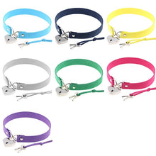 Load image into Gallery viewer, Simple Punk Style Love Lock Flannel Sexy Necklace Collar, Random Color Delivery - Mega Discount Store Ghana