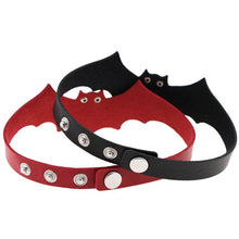 Load image into Gallery viewer, Popular Bat Styling Leather Necklace Collar, Random Color Delivery - Mega Discount Store Ghana