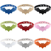 Load image into Gallery viewer, Popular Bat Styling Leather Necklace Collar, Random Color Delivery - Mega Discount Store Ghana