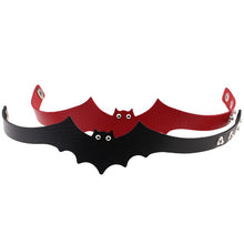 Load image into Gallery viewer, Popular Bat Styling Leather Necklace Collar, Random Color Delivery - Mega Discount Store Ghana