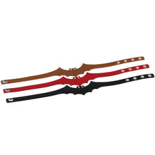 Load image into Gallery viewer, Popular Bat Styling Leather Necklace Collar, Random Color Delivery - Mega Discount Store Ghana