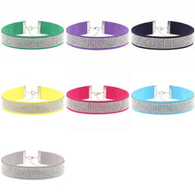 Load image into Gallery viewer, Popular Fashion Flannel Diamonds Necklace Collar, Random Color Delivery - Mega Discount Store Ghana
