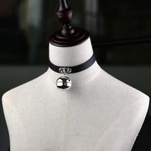 Load image into Gallery viewer, Punk Style Rock Leather Collar Bell Female Clavicle Neck Necklace, Random Color Delivery - Mega Discount Store Ghana