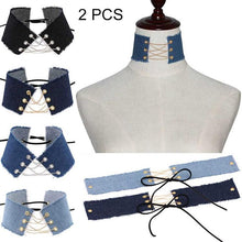 Load image into Gallery viewer, Retro Burr Punk Style Gothic Cowboy Necklace Fashion Clavicle Collar, Random Color Delivery - Mega Discount Store Ghana