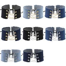 Load image into Gallery viewer, Retro Burr Punk Style Gothic Cowboy Necklace Fashion Clavicle Collar, Random Color Delivery - Mega Discount Store Ghana
