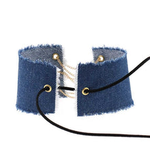 Load image into Gallery viewer, Retro Burr Punk Style Gothic Cowboy Necklace Fashion Clavicle Collar, Random Color Delivery - Mega Discount Store Ghana