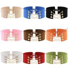 Load image into Gallery viewer, Simple Collar Fashion Female Velvet Ribbon Collar Bone Necklace, Random Color Delivery - Mega Discount Store Ghana