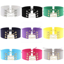 Load image into Gallery viewer, Simple Collar Fashion Female Velvet Ribbon Collar Bone Necklace, Random Color Delivery - Mega Discount Store Ghana