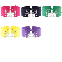 Load image into Gallery viewer, Simple Collar Fashion Female Velvet Ribbon Collar Bone Necklace, Random Color Delivery - Mega Discount Store Ghana
