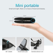 Load image into Gallery viewer, Portable Household Iron Travel Folding Mini Hanging Hot Machine，US Plug(Black) - Mega Discount Store Ghana
