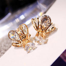 Load image into Gallery viewer, Fashion Style Glow Crystal Firefly Earrings Fashion Temperament Long Ear Earrings - Mega Discount Store Ghana