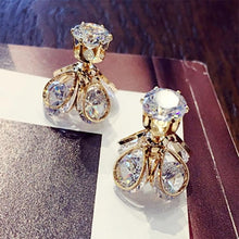Load image into Gallery viewer, Fashion Style Glow Crystal Firefly Earrings Fashion Temperament Long Ear Earrings - Mega Discount Store Ghana