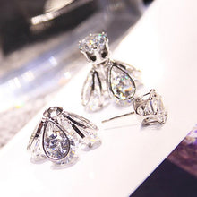 Load image into Gallery viewer, Fashion Style Glow Crystal Firefly Earrings Fashion Temperament Long Ear Earrings - Mega Discount Store Ghana