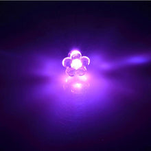 Load image into Gallery viewer, 2 PCS Fashion Style LED Plum Blossom Earrings Fashion Jewelry Flash Earrings - Mega Discount Store Ghana