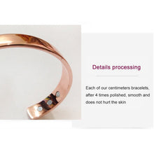Load image into Gallery viewer, Style Lovers Open Bracelet Metal Plating Magnetic Health Bracelet, Size: 8mm*17cm - Mega Discount Store Ghana