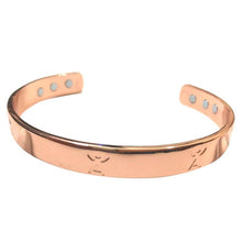 Load image into Gallery viewer, Style Lovers Open Bracelet Rose Gold Plating Magnetic Health Bracelet, Size: 8mm*17cm - Mega Discount Store Ghana