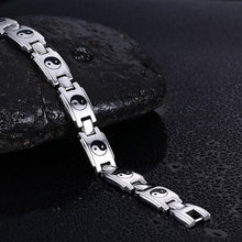 Load image into Gallery viewer, Fashion Titanium Steel Inlaid Hematite Bracelet Religious Bagua Formation Totem Bracelet - Mega Discount Store Ghana