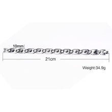 Load image into Gallery viewer, Fashion Titanium Steel Inlaid Hematite Bracelet Religious Bagua Formation Totem Bracelet - Mega Discount Store Ghana