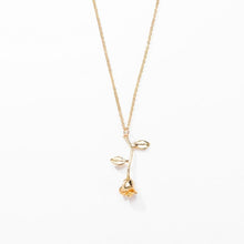Load image into Gallery viewer, Valentines Day Gift Rose Flower Pendant Jewelry Chain Necklace - Mega Discount Store Ghana
