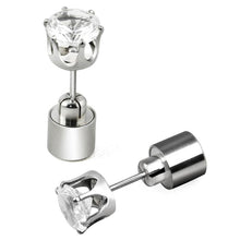 Load image into Gallery viewer, Fashion LED Earrings Glowing Light Up Diamond Earring Stud(Orange) - Mega Discount Store Ghana