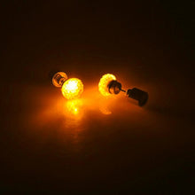 Load image into Gallery viewer, Fashion Round Shape LED Earrings Glowing Light Up Earring Stud(Orange) - Mega Discount Store Ghana