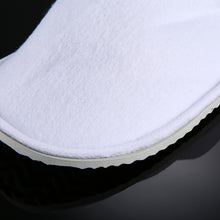 Load image into Gallery viewer, 10 Pairs Hotel Supplies Portable Disposable Travel Slippers, Length: 26cm(White) - Mega Discount Store Ghana
