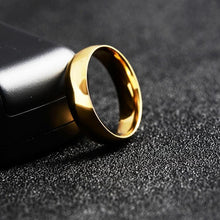 Load image into Gallery viewer, Couple Women Jewelry Glossy Titanium Steel Ring (ARJZ-002) - Mega Discount Store Ghana