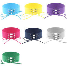 Load image into Gallery viewer, Simple Punk Sexy Bound Collar Fashion Velvet Collar Bone Necklace, Random Color Delivery - Mega Discount Store Ghana