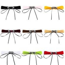 Load image into Gallery viewer, Fashion Street-snap Collar Hollow Alloy Velvet Choker Necklace, Random Color Delivery - Mega Discount Store Ghana