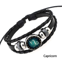 Load image into Gallery viewer, Hand-knitted Beaded Retro DIY Bracelet Capricorn Constellation Leather Punk Fashion Bracelet - Mega Discount Store Ghana