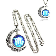 Load image into Gallery viewer, Fashion Starry Sky Moon Gem Constellation Necklace - Mega Discount Store Ghana