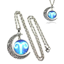 Load image into Gallery viewer, Fashion Starry Sky Moon Gem Constellation Necklace - Mega Discount Store Ghana