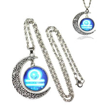 Load image into Gallery viewer, Fashion Starry Sky Moon Gem Constellation Necklace - Mega Discount Store Ghana
