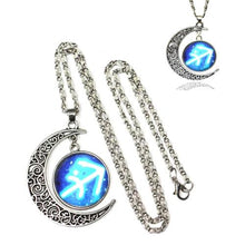 Load image into Gallery viewer, Fashion Starry Sky Moon Gem Constellation Necklace - Mega Discount Store Ghana