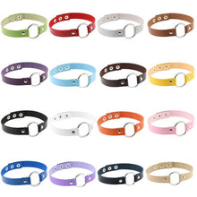 Load image into Gallery viewer, 3 PCS  Fashion Street-snap Punk Round Nightclub Leather Collar Bracelet, Random Color Delivery - Mega Discount Store Ghana