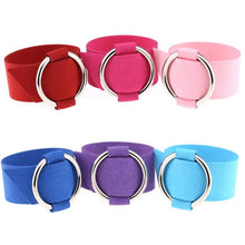 Load image into Gallery viewer, 2 PCS Simple Round Velvet Bracelet Fashion Metal Wristband Bracelet, Random Color Delivery - Mega Discount Store Ghana