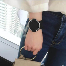 Load image into Gallery viewer, 2 PCS Simple Round Velvet Bracelet Fashion Metal Wristband Bracelet, Random Color Delivery - Mega Discount Store Ghana
