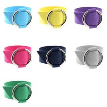 Load image into Gallery viewer, 2 PCS Simple Round Velvet Bracelet Fashion Metal Wristband Bracelet, Random Color Delivery - Mega Discount Store Ghana