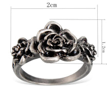 Load image into Gallery viewer, Plated Ancient Silver Three Rose Ring for Women Silver without Diamond - Mega Discount Store Ghana