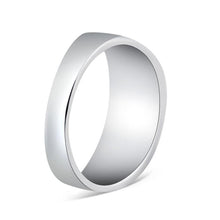 Load image into Gallery viewer, Silver-Plated Inlaid Black Rectangular Square Ring for Women Silver with Diamond - Mega Discount Store Ghana