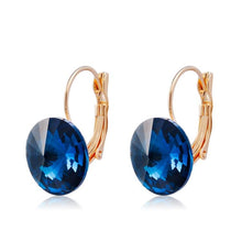 Load image into Gallery viewer, 1 Pair Round Crystal Earrings for Female - Mega Discount Store Ghana