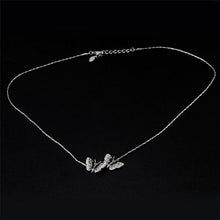 Load image into Gallery viewer, Butterfly Style Alloy + Crystal Pendant Necklace - Mega Discount Store Ghana