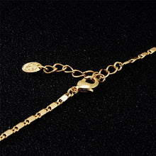 Load image into Gallery viewer, 18K Gold-plated Rose Pendant Necklace - Mega Discount Store Ghana
