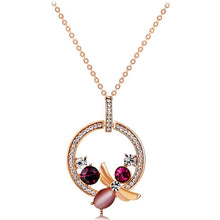 Load image into Gallery viewer, Zircon Copper Ring Copper Alloy Pendant Necklace - Mega Discount Store Ghana