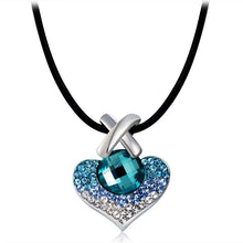 Load image into Gallery viewer, Cross + Heart Pendant Necklace - Mega Discount Store Ghana