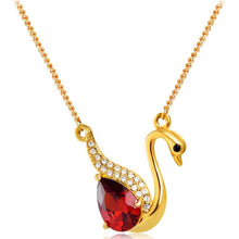 Load image into Gallery viewer, Fashion Crystal Swan-shaped Pendant Necklace - Mega Discount Store Ghana