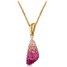 Load image into Gallery viewer, 14K Gold-plated Zircon Pendant Necklace - Mega Discount Store Ghana